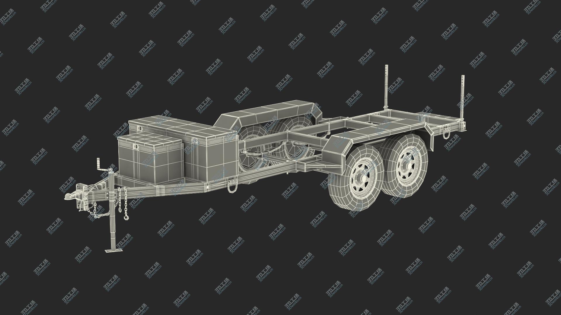 images/goods_img/2021040163/3D Heavy Duty 4 Wheel Trailer Rigged model/4.jpg